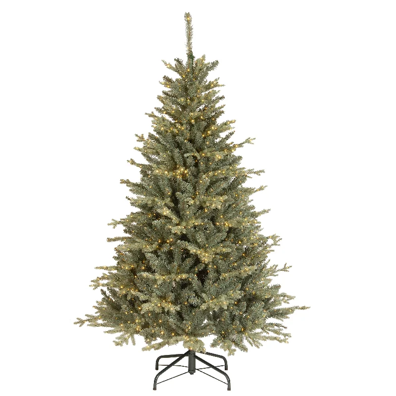 7.5 ft. Pre-Lit Cambridge Blue Fir Tree with Infinity Lights