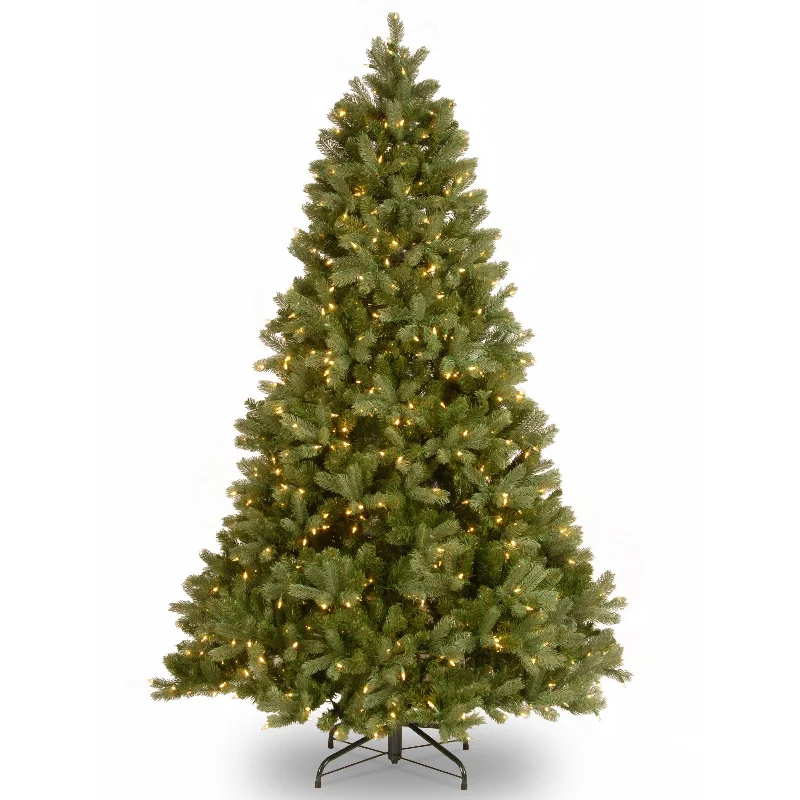 7.5 ft. Pre-Lit Downswept Douglas Fir Tree with PowerConnect Clear Lights