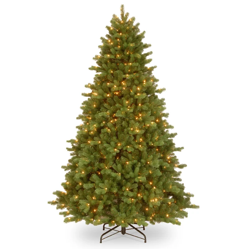 7.5 ft. Pre-Lit Georgetown Fir Tree with Warm White LED Lights