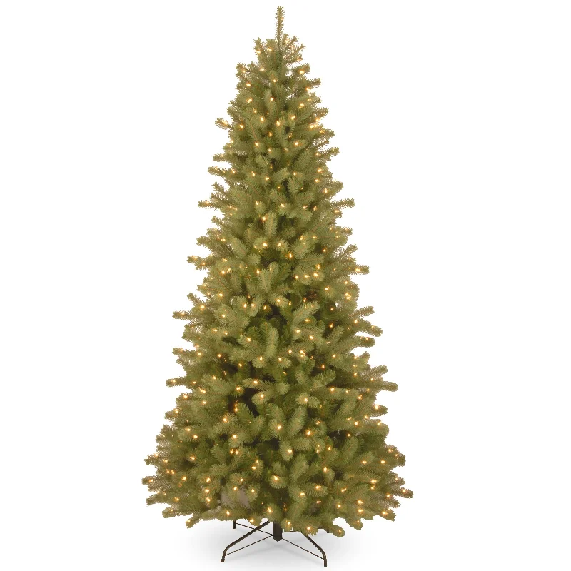 7 ft. Pre-Lit Lakewood Spruce Slim Tree with PowerConnect Clear Lights