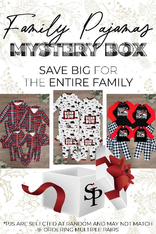 Family Pajamas Mystery Box - Christmas