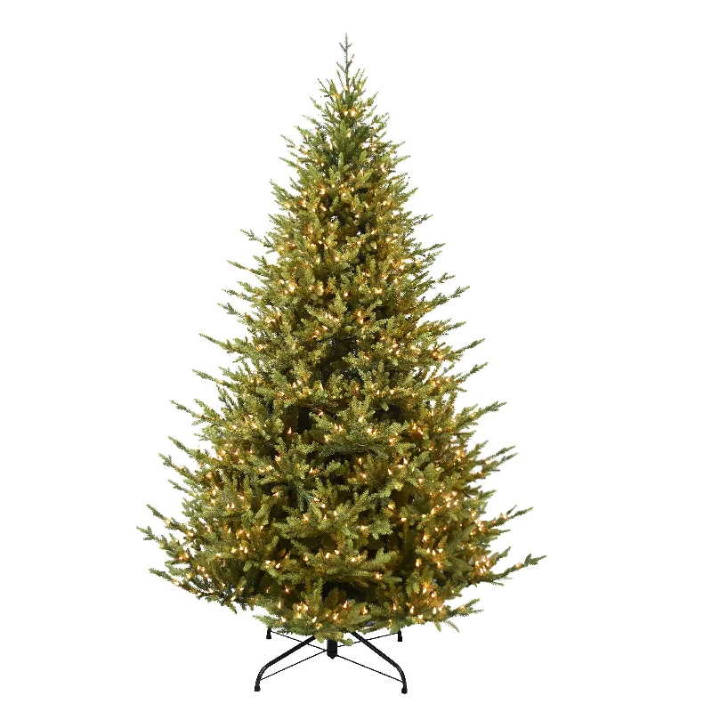 Pre-Lit 7.5' Addison Fir Artificial Christmas Tree with 850 Lights, Green