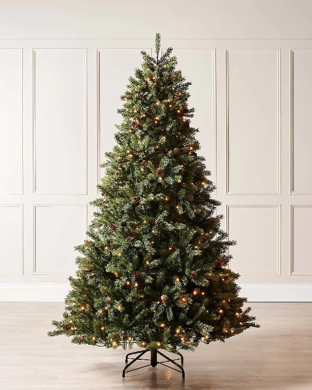 Pre-Lit Craford Pine Christmas Tree, 5 ft