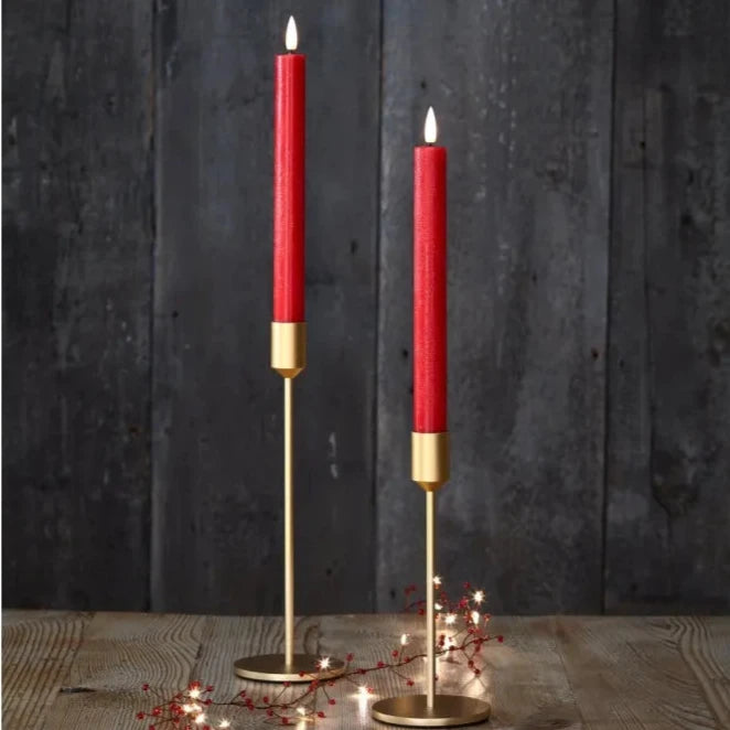 Red LED Candles  | Set of Two