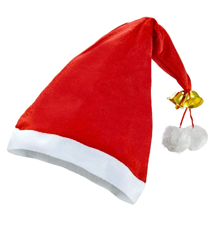 Santa Hat With Bells