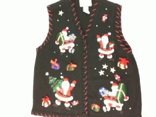 Santa Making It Happen-Small Christmas Sweater