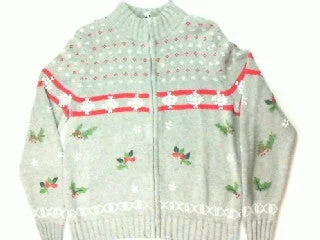 Snowing Hollyday-Medium Christmas Sweater