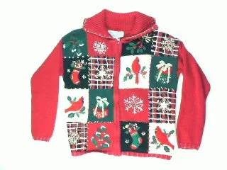 Something To Tweet About-Small Christmas Sweater