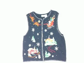 Up In The Sky Oh My-Large Christmas Sweater