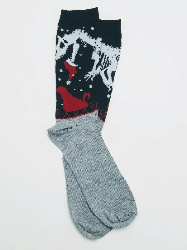 Dino Ate Santa Unisex Crew Socks