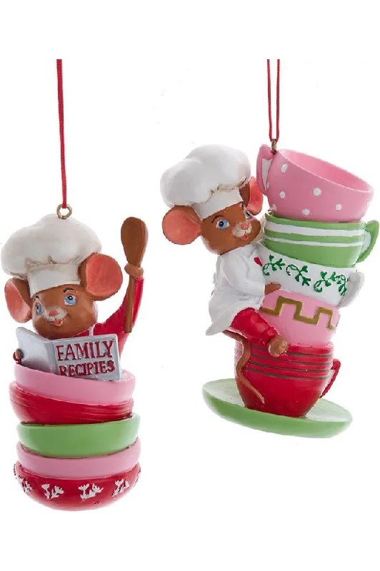 Mouse Ornaments (Asst 2)