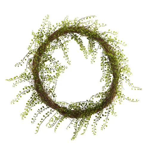 20"  Night Willow Artificial Vine Wreath