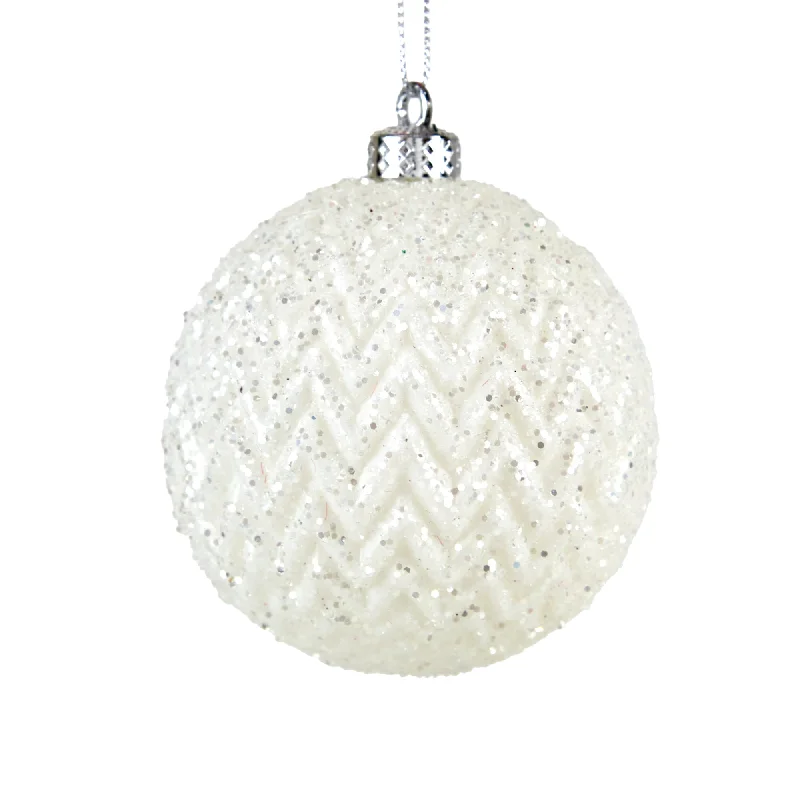 Christmas Bauble, Snow Peaks #45- 8cm