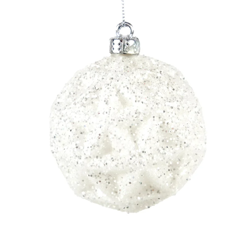 Christmas Bauble, Waffle #39- 8cm